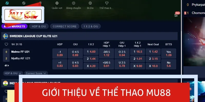 Chuyên mục thể thao MU88 đem lại nhiều loại kèo ấn tượng