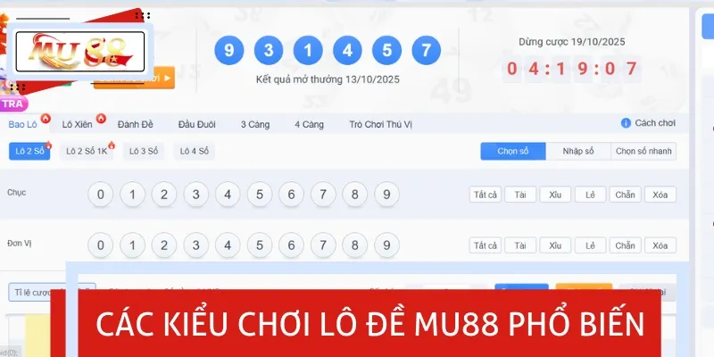Các hình thức cược lô đề phổ biến trên nền tảng giải trí